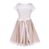 Little Girls Multi Color Lace Stone Belt Chiffon Flower Girl Party Dress 2-6 - SophiasStyle.com